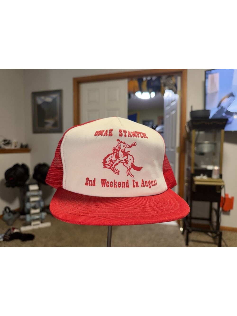 Vintage Omak Stampede Rodeo SnapBack Hat / Omak Washington